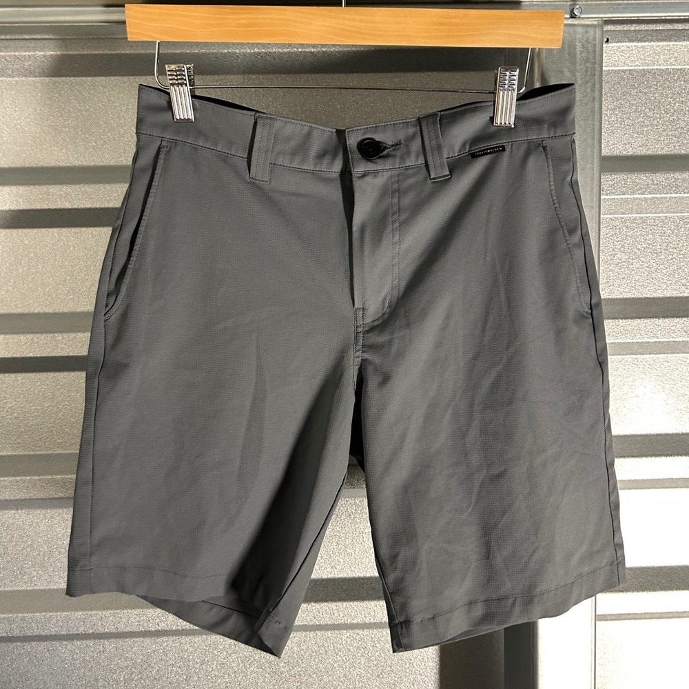 TravisMathew Golf Shorts Mens 30 Grey Performance Stretch Casual Athleisure